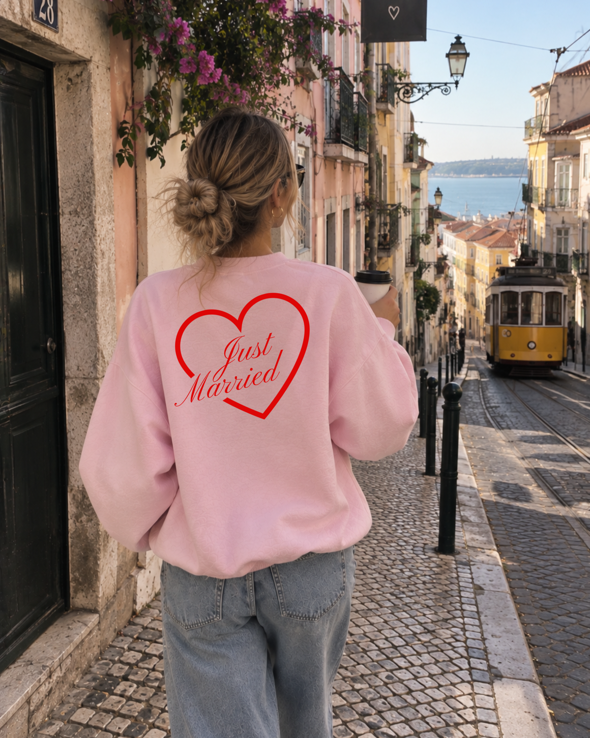Just Married sweatshirt