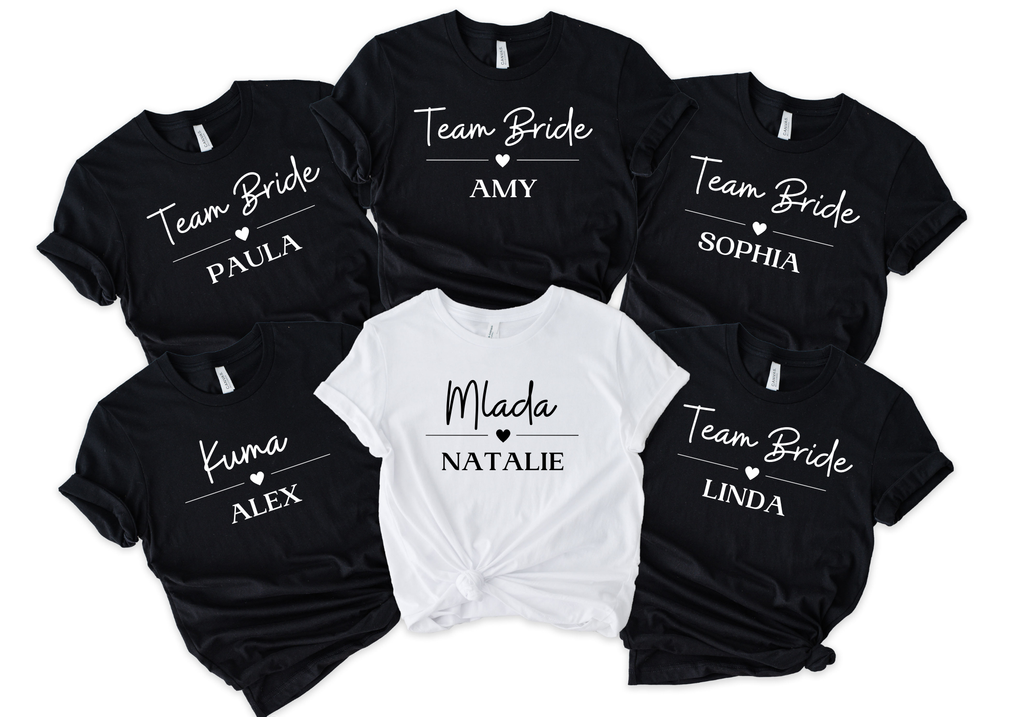 Team Bride Majice