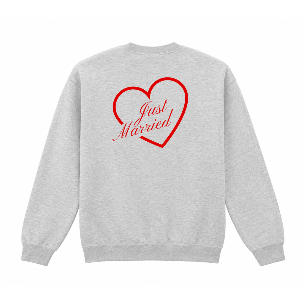 Just Married sweatshirt