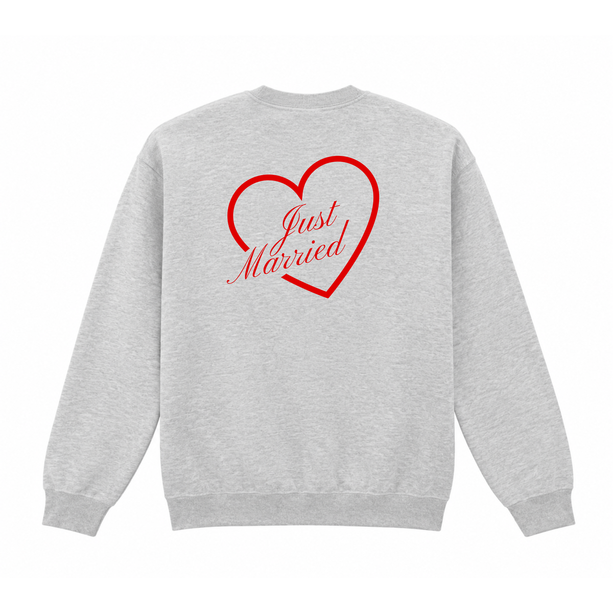 Just Married sweatshirt
