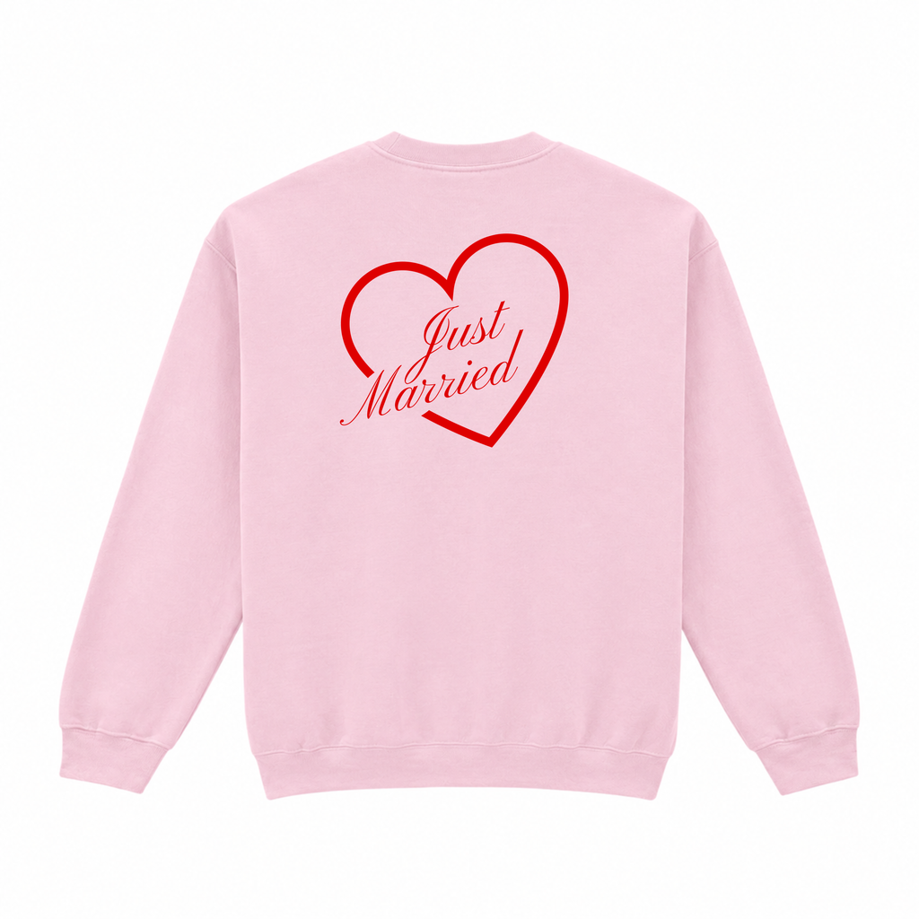Just Married sweatshirt