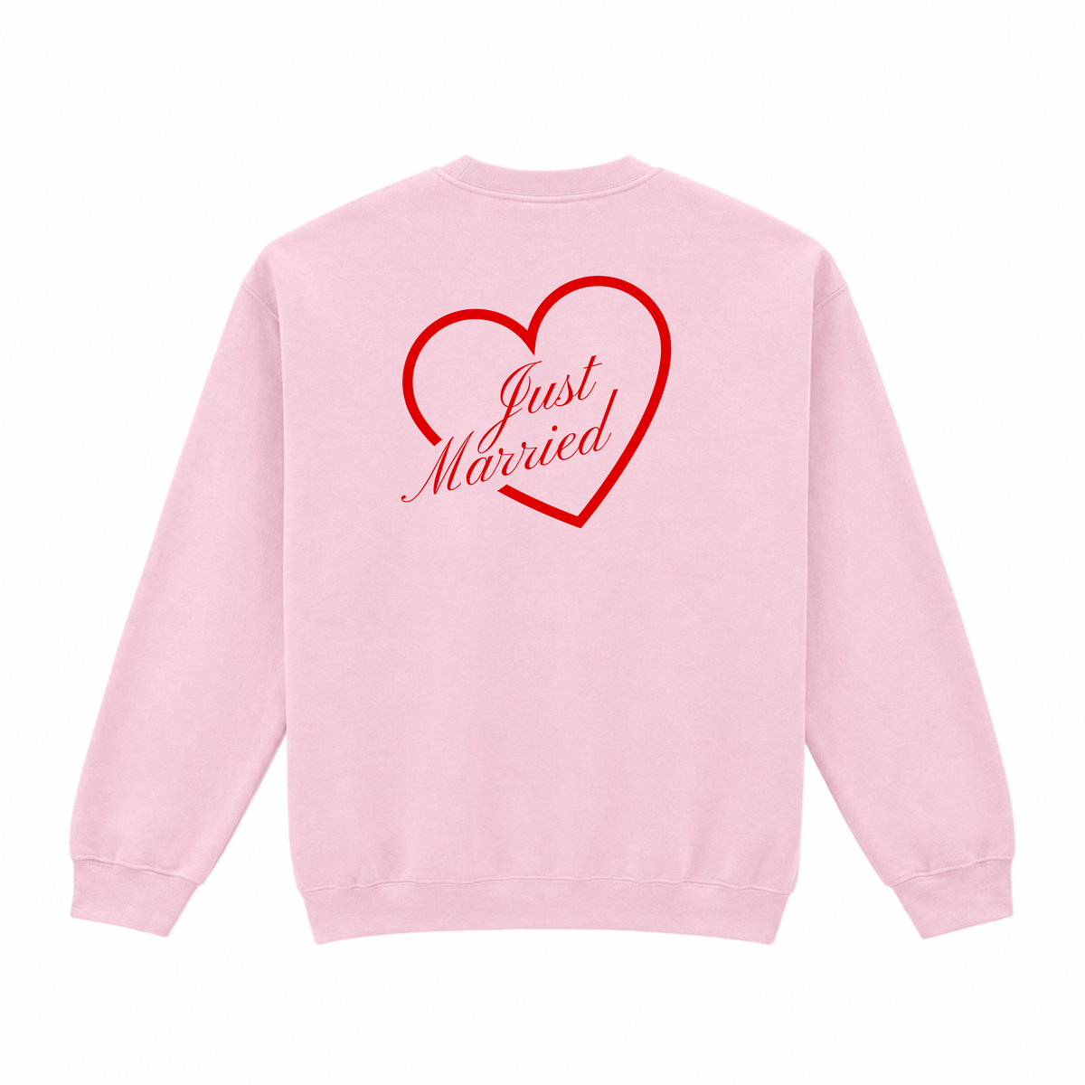 Just Married sweatshirt