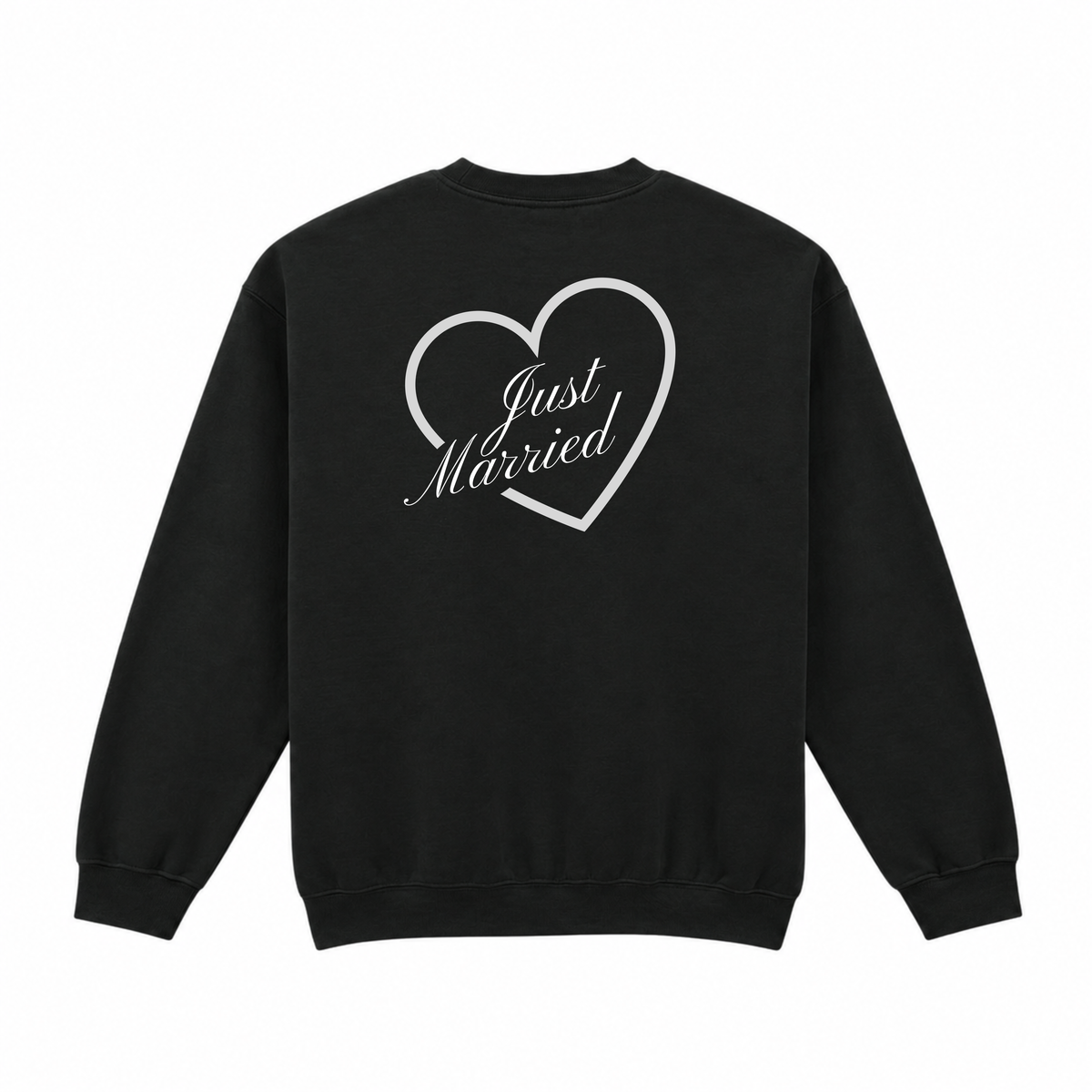 Just Married sweatshirt