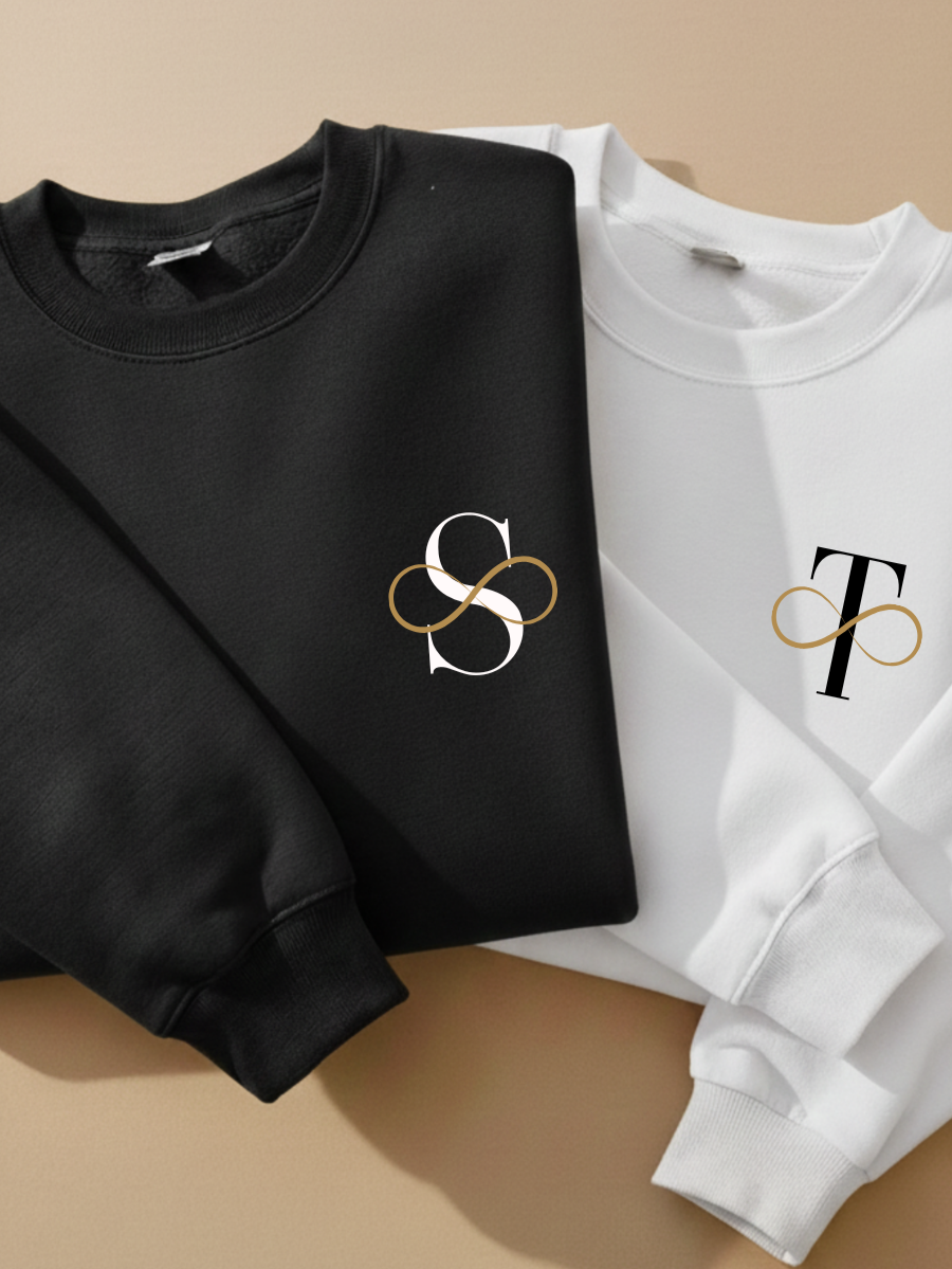 Couple sweatshirt Infinity