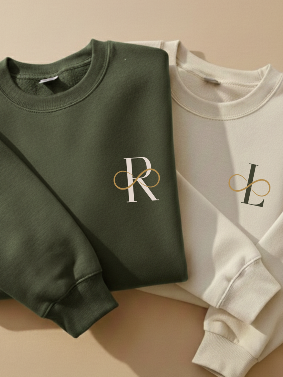 Couple sweatshirt Infinity