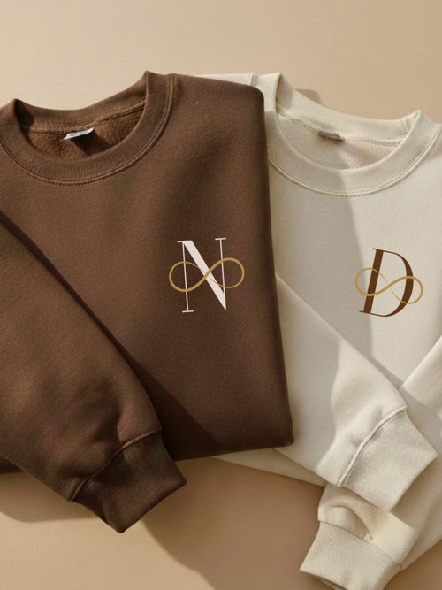 Couple sweatshirt Infinity