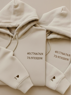 Couple hoodie s koordinatama