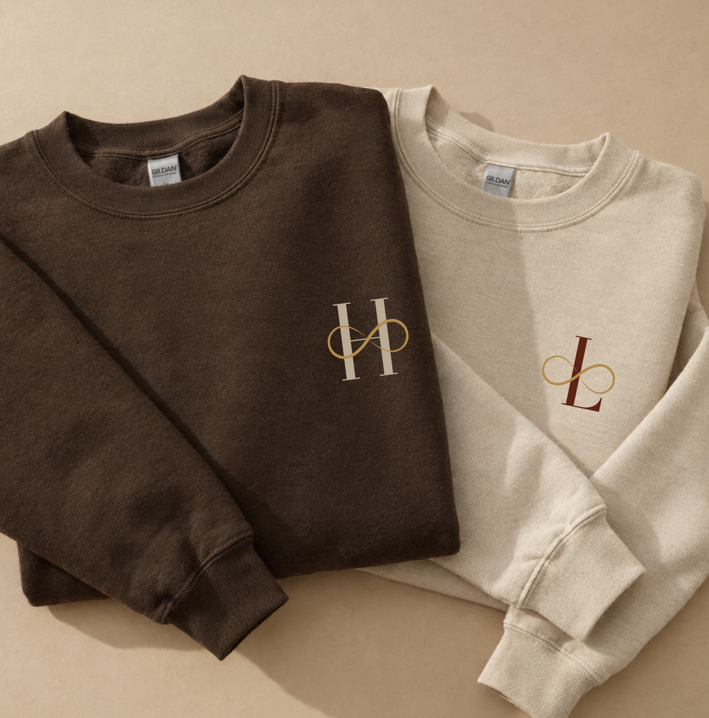 Couple sweatshirt Infinity