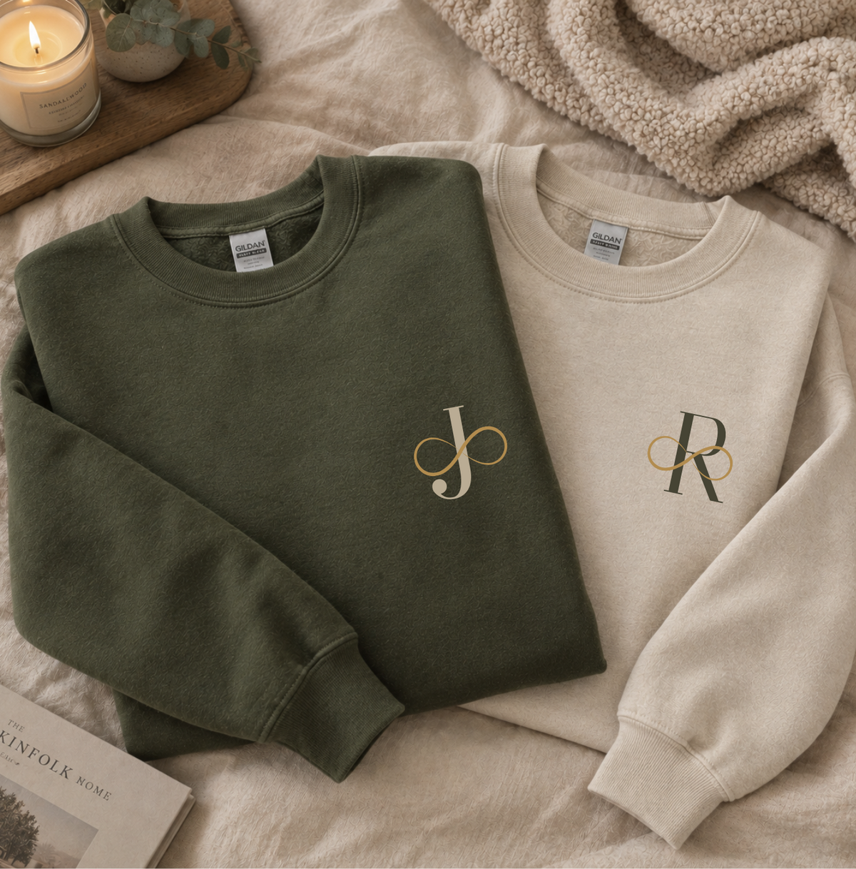 Couple sweatshirt Infinity