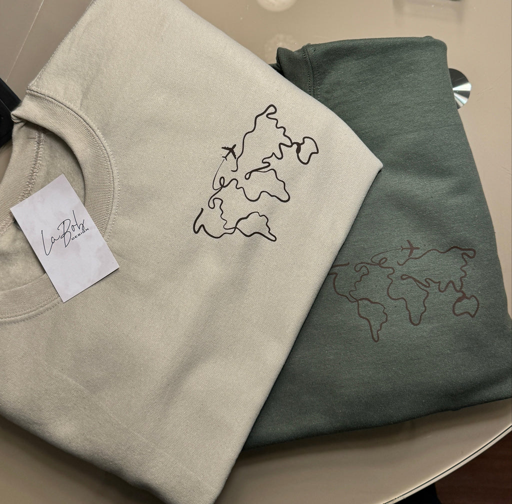 Couple Travel Sweatshirt