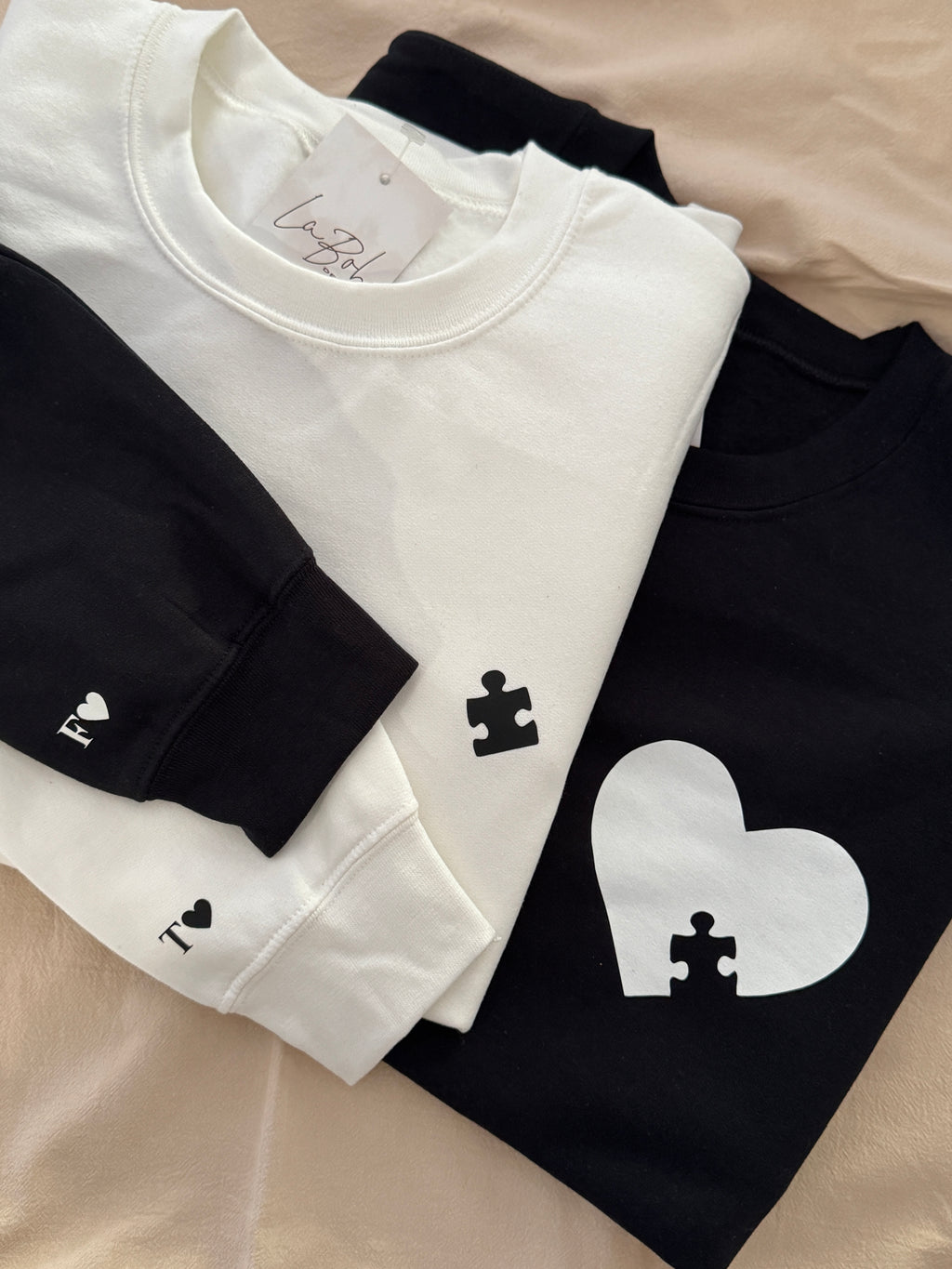 Couple sweatshirt Puzzle Piece