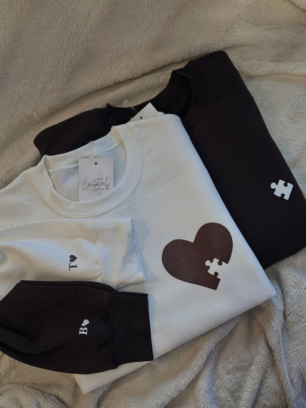 Couple sweatshirt Puzzle Piece