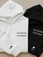 Couple hoodie s koordinatama
